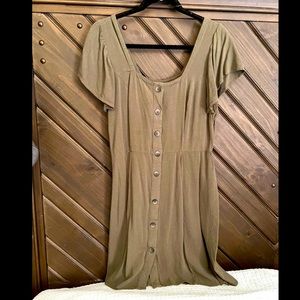 Universal Thread button up dress